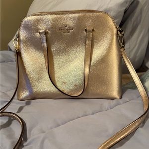 Kate spade Purse Metallic Gold